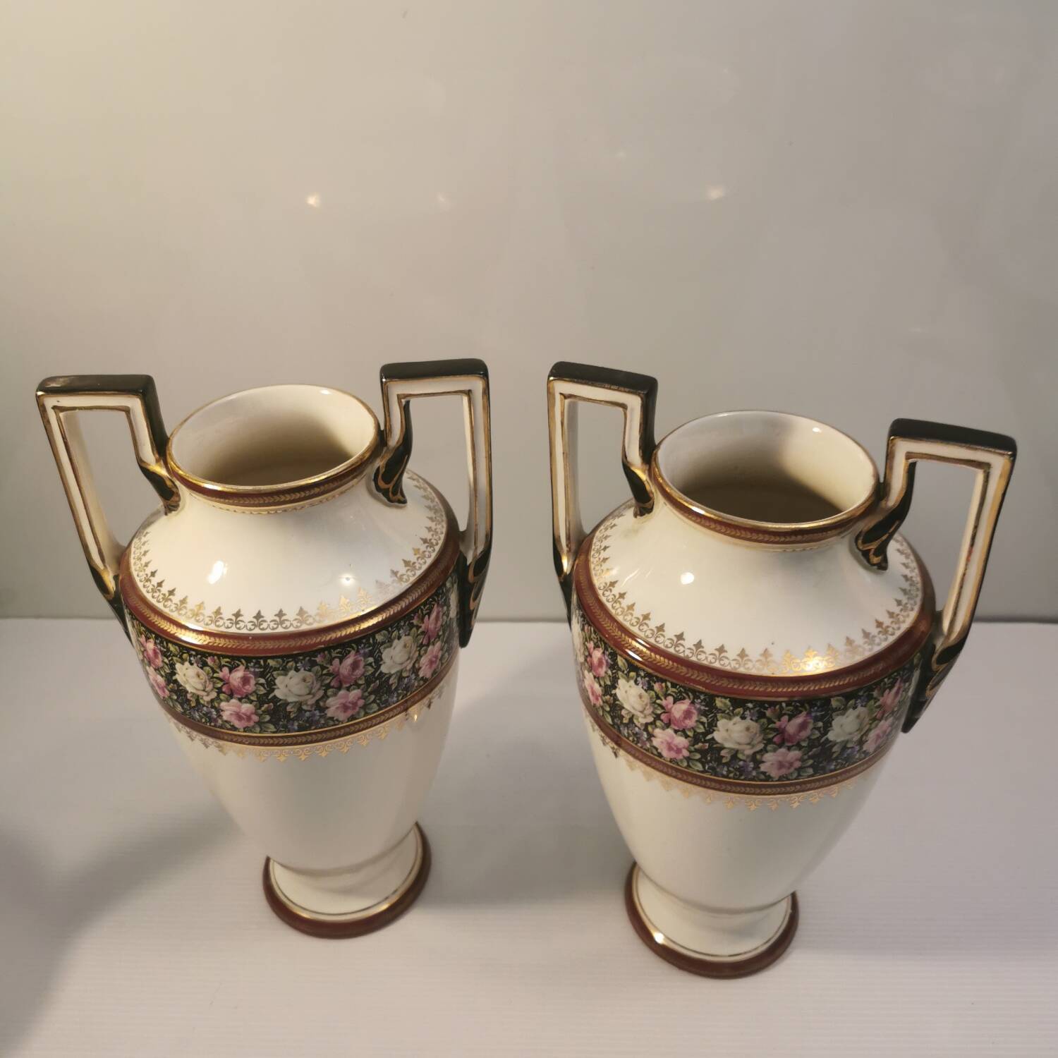 Belgian earthenware fireplace insert Boch la Louviere 1930s, 1940s