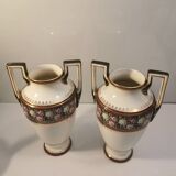 Belgian earthenware fireplace insert Boch la Louviere 1930s, 1940s