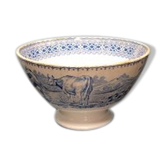 Old bowl in earthenware