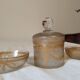 Saint Louis crystal toiletry set