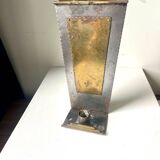 Art Deco metal & Brass Wall Candle Sconce