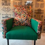 Vintage television armchair