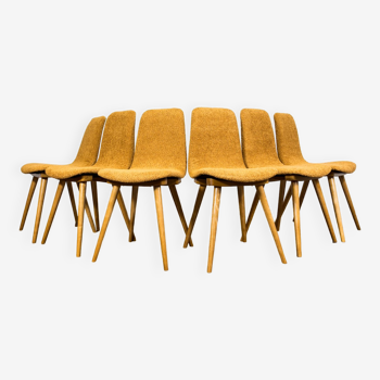 Ensemble de 6 chaises modèle A 6150 de Zakłady Mebli Giętych Radomsko Fameg 1960s