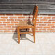 Ancienne chaise en bois de style Pierre Cruège