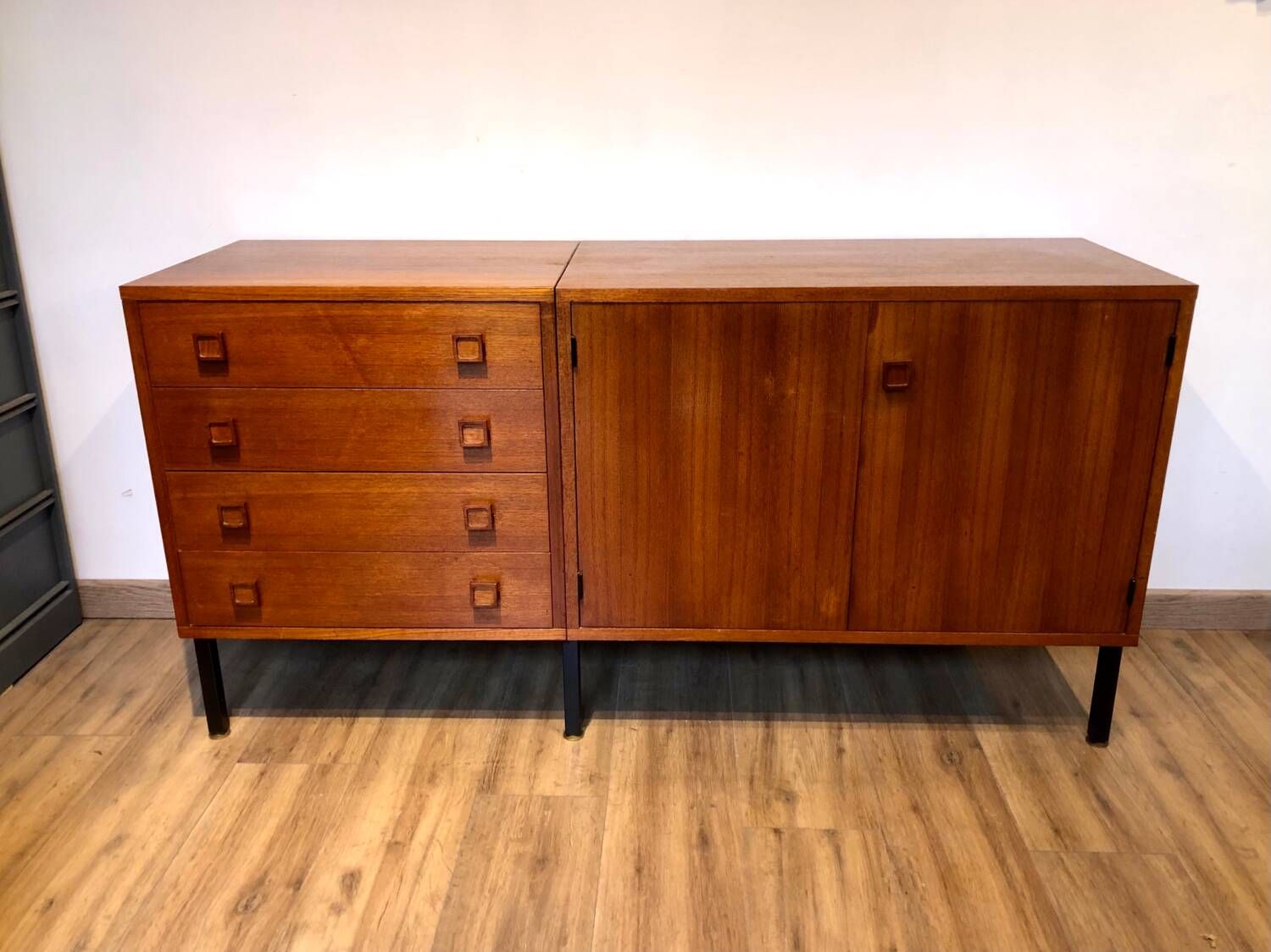 Teak enfilade