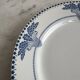 Dessert plate Windsor service Creil and Montereau 20.5