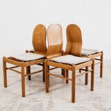 JYSK Set Di 4 Sedie Da Pranzo Design Mid Century Scandinavo Anni 70
