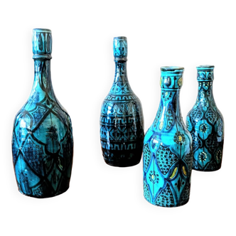 Moroccan ceramic vases