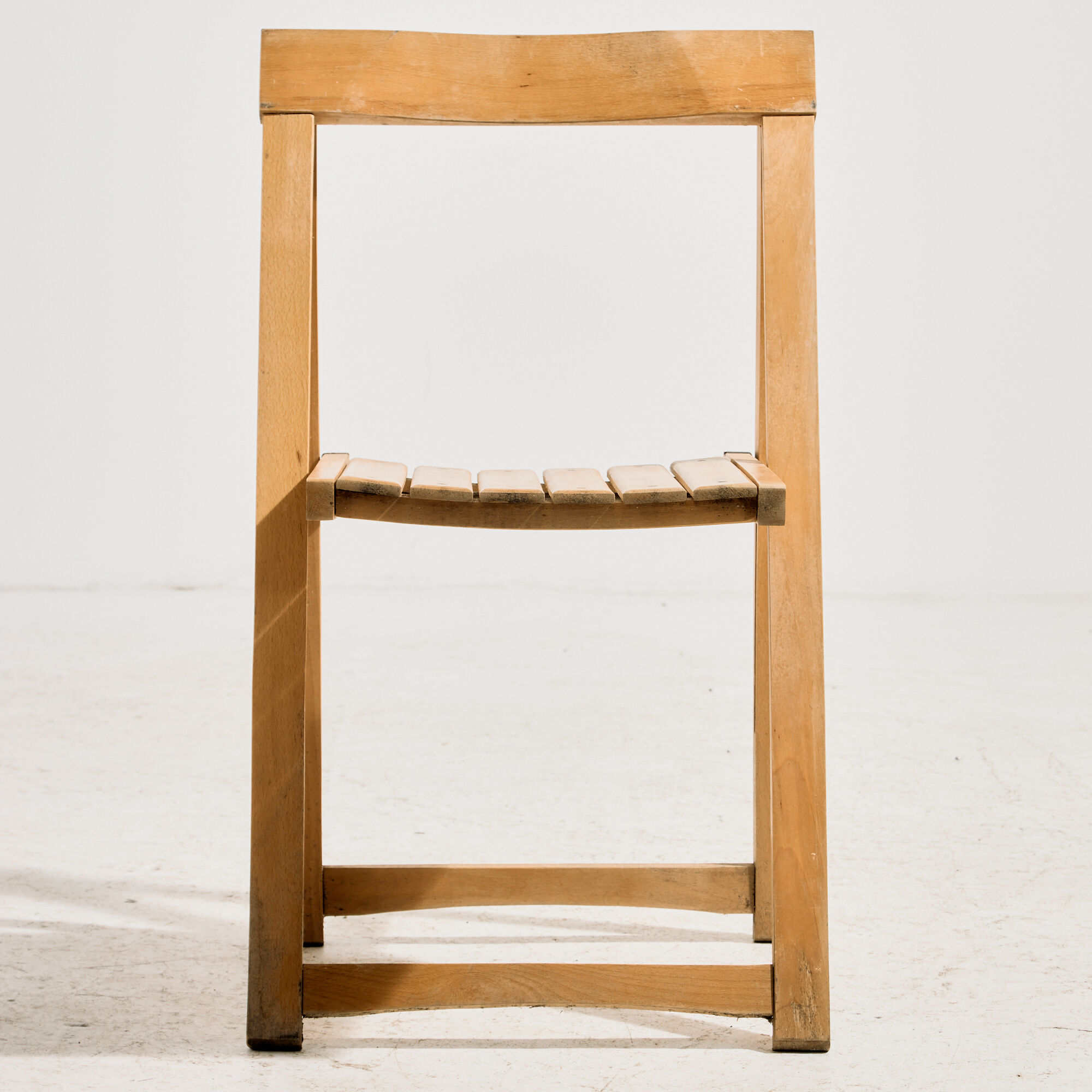 Beech chair by Aldo Jacober for Alberto Bazzani