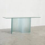 Fiam Marea console table in glass