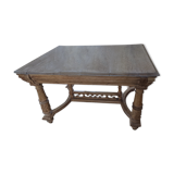 Old table in expandable oak (probably 18th century.
