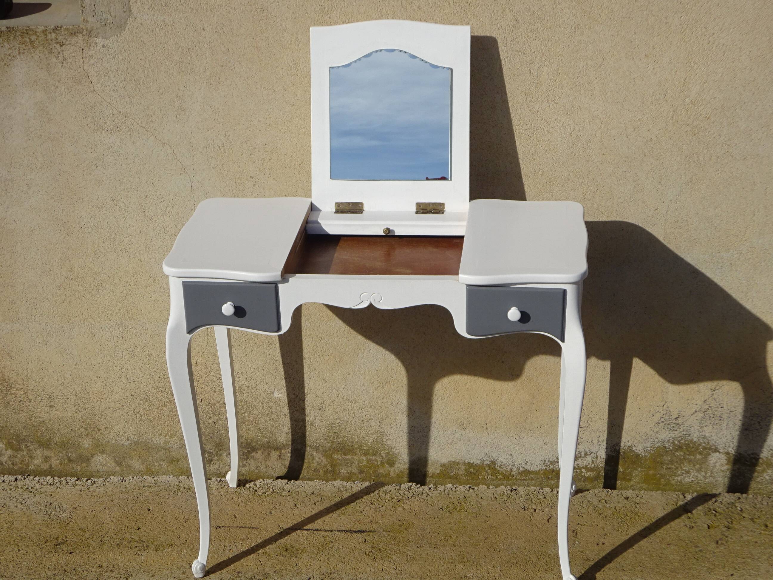 Small wooden dressing table