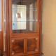 60s silver display cabinet