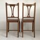 Art Nouveau pair of chairs 1900