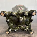 Antique glazed ceramic vase