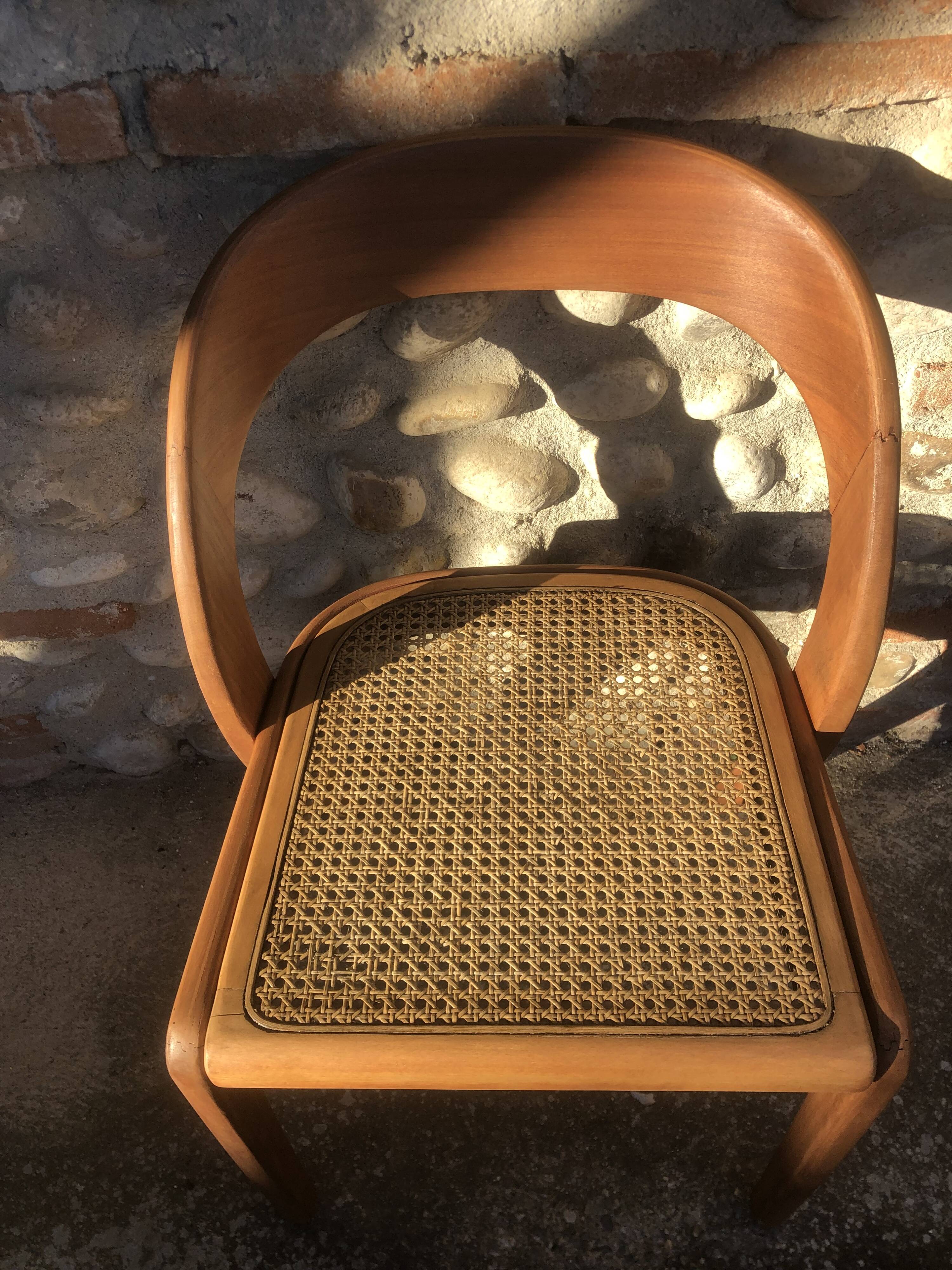 Gondola chair cannage