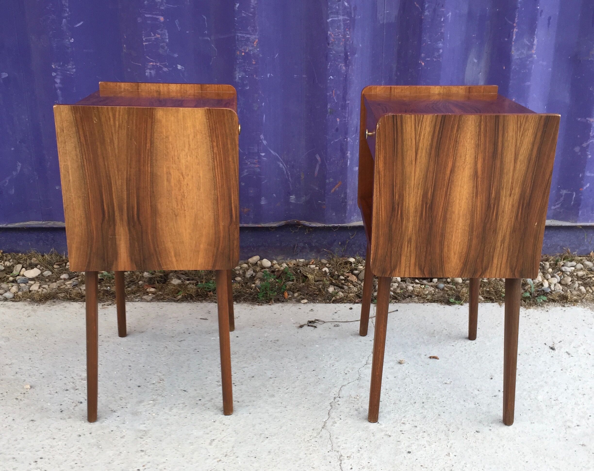 Pair of bedside 1960s