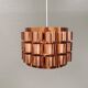 Hanging lamp 1980s Denmark, by Werner Schou for his own company Coronell