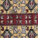 Handwoven oriental runner rug traditional milas carpet- 81x268cm