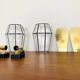 Set of 2 Glass Wall Lamps by Glashütte Limburg