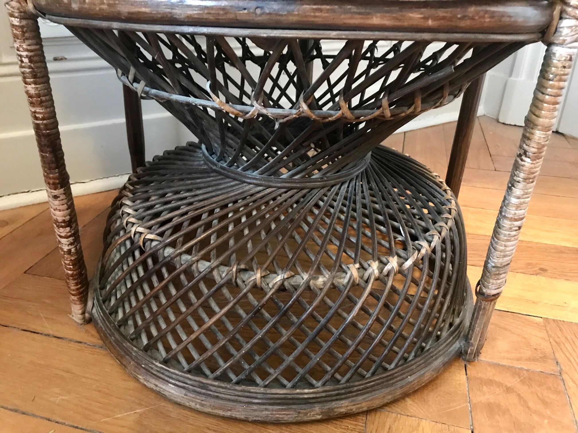 Armchair Emmanuelle peacock