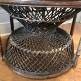 Armchair Emmanuelle peacock