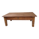 Oak coffee table