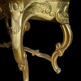 Louis xv 19's style gilded console
