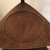 Shelf on feet or servant dumb wooden tripod