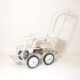 Retro modular double stroller.
