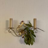Barock style wall lamp provence antique