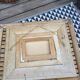 Vintage canvas painting