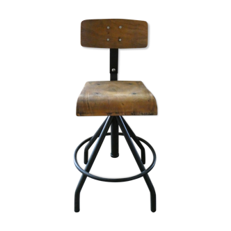 Bao workshop in wood and metal Chair