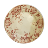 Plate in Iron Earth Saint Amand & Hamage