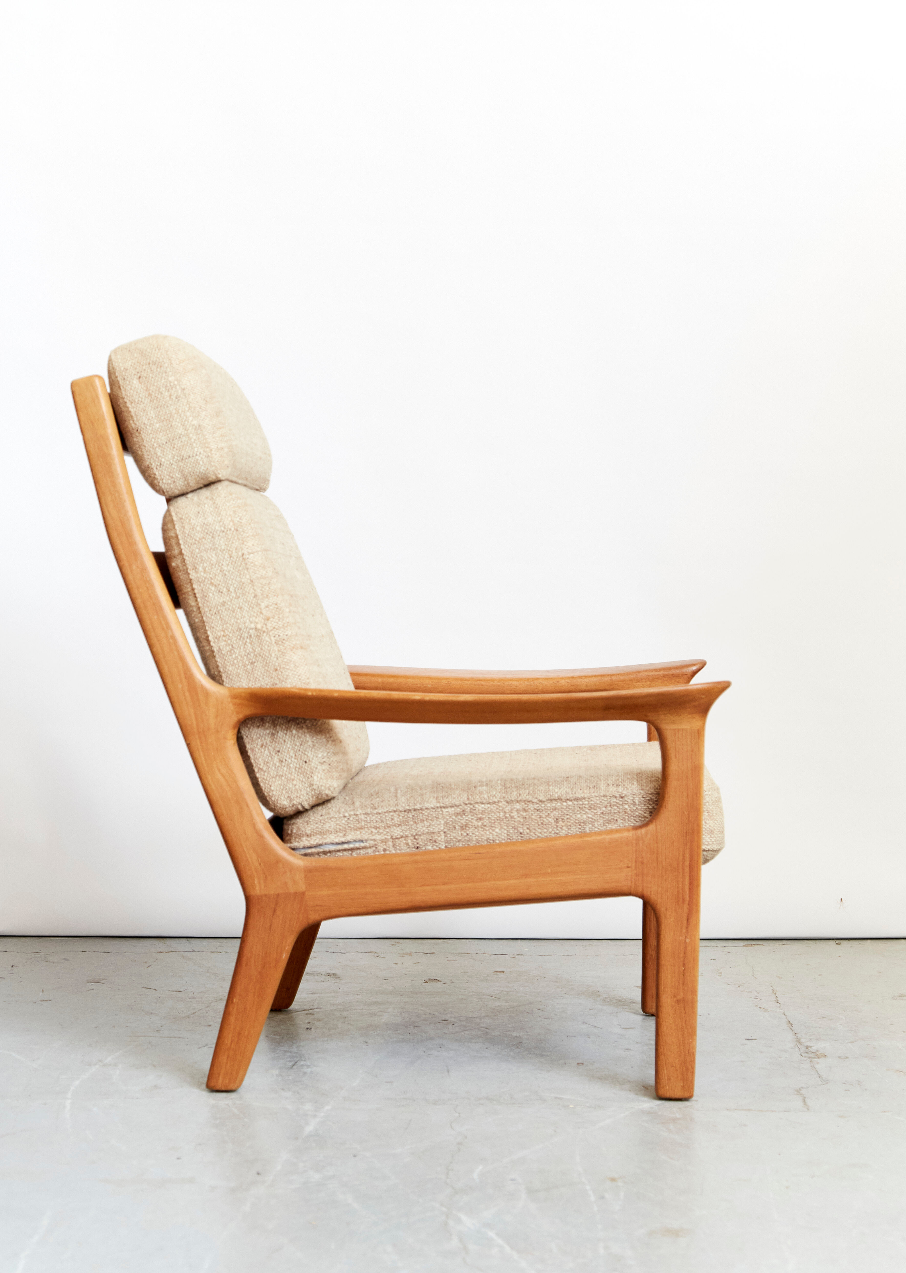 Juul Kristensen Highback Chair & Holstebro Ottoman