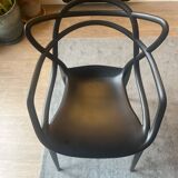 Chaises Masters noires (6 pièces)