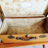 Rectangular old suitcase