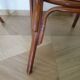 Vintage lot of 2 woven bamboo rattan armchairs - Curved wood - 1980s