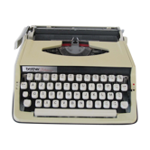 Vintage typewriter Brother de Luxe