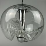 60s 70s ceiling lamp hanging lamp Peill & Putzler "Wave" Koch & Lowy Design