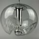 60s 70s ceiling lamp hanging lamp Peill & Putzler "Wave" Koch & Lowy Design