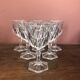6 verres à vin cristal d’arques modèle Chaumont 13cm