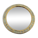 Ceramic mirror "gears" by Mithé Espelt