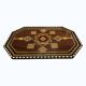 Vintage Hardwood Serving Tray with Copper Inlay – Dutch Mid-Century Tray