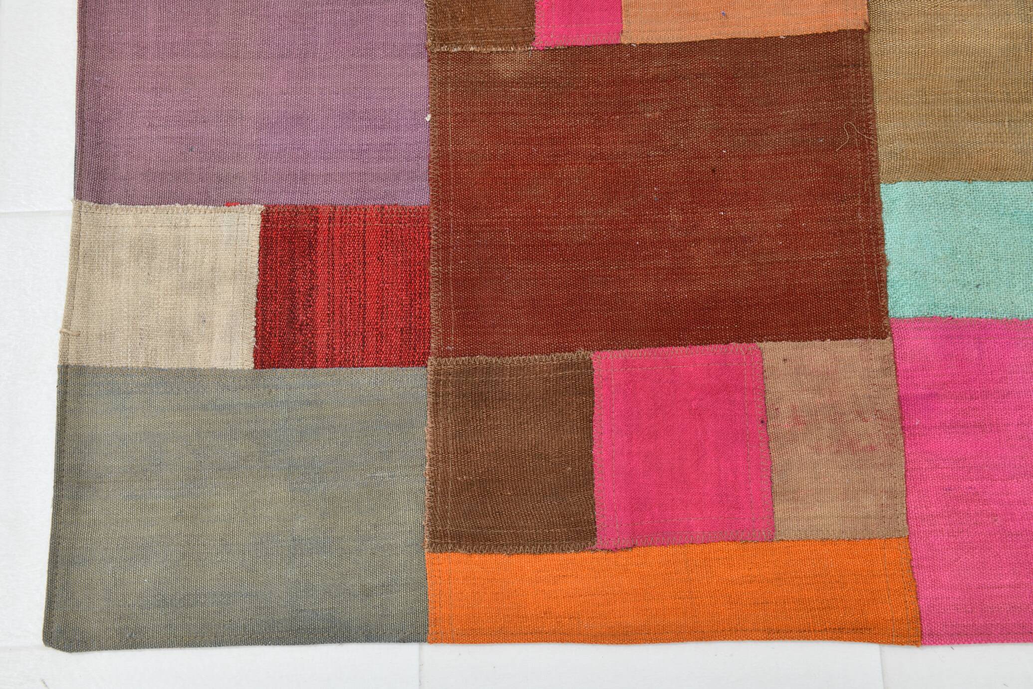 5x7 Vintage Kilim Rug, 153x211Cm