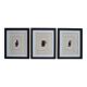 Triptyque de gravures poteries antiques anciennes