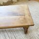 Solid oak drapery farmhouse table 2m5 XL