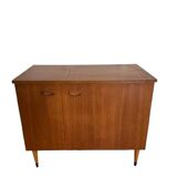 vintage Scandinavian Singer sideboard