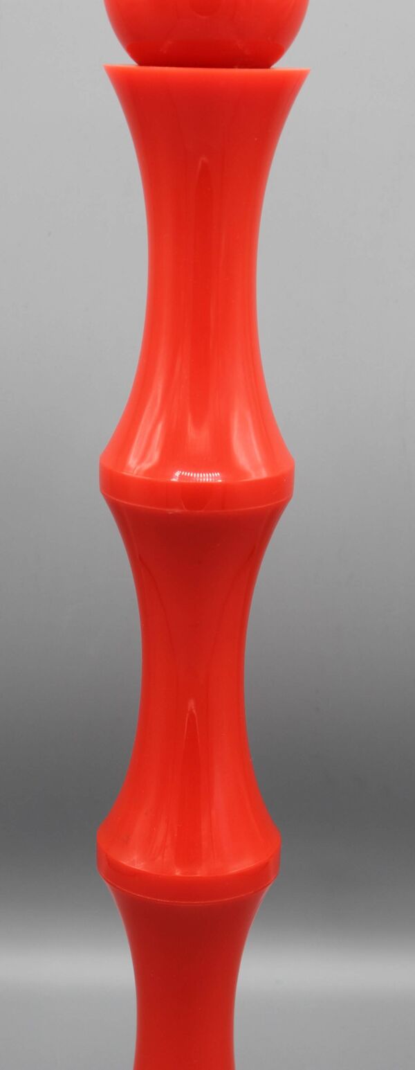 Ancien moulin a poivre vintage pop 70 Guzzini design orange - grand modele