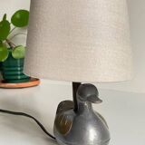Vintage duck lamp